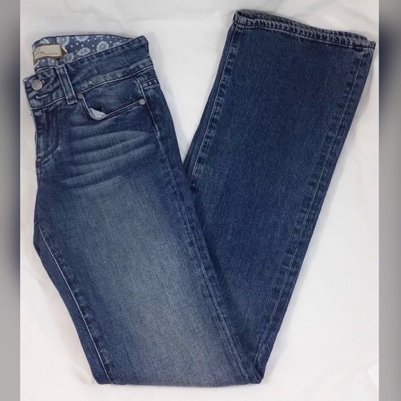 Paige Denim Hidden Hills Size 25 x 34 Boot - Picture 1 of 8